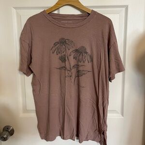 American Eagle oversized graphic t-shirt